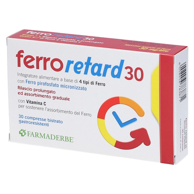 Ferro Retard 30 Compresse