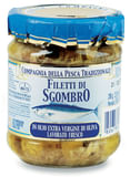COMPAGNIA DELLA PESCA TRADIZIONALE FILETTI DI SGOMBRO IN OLIO EXTRA VERGINE DI OLIVA 200 G