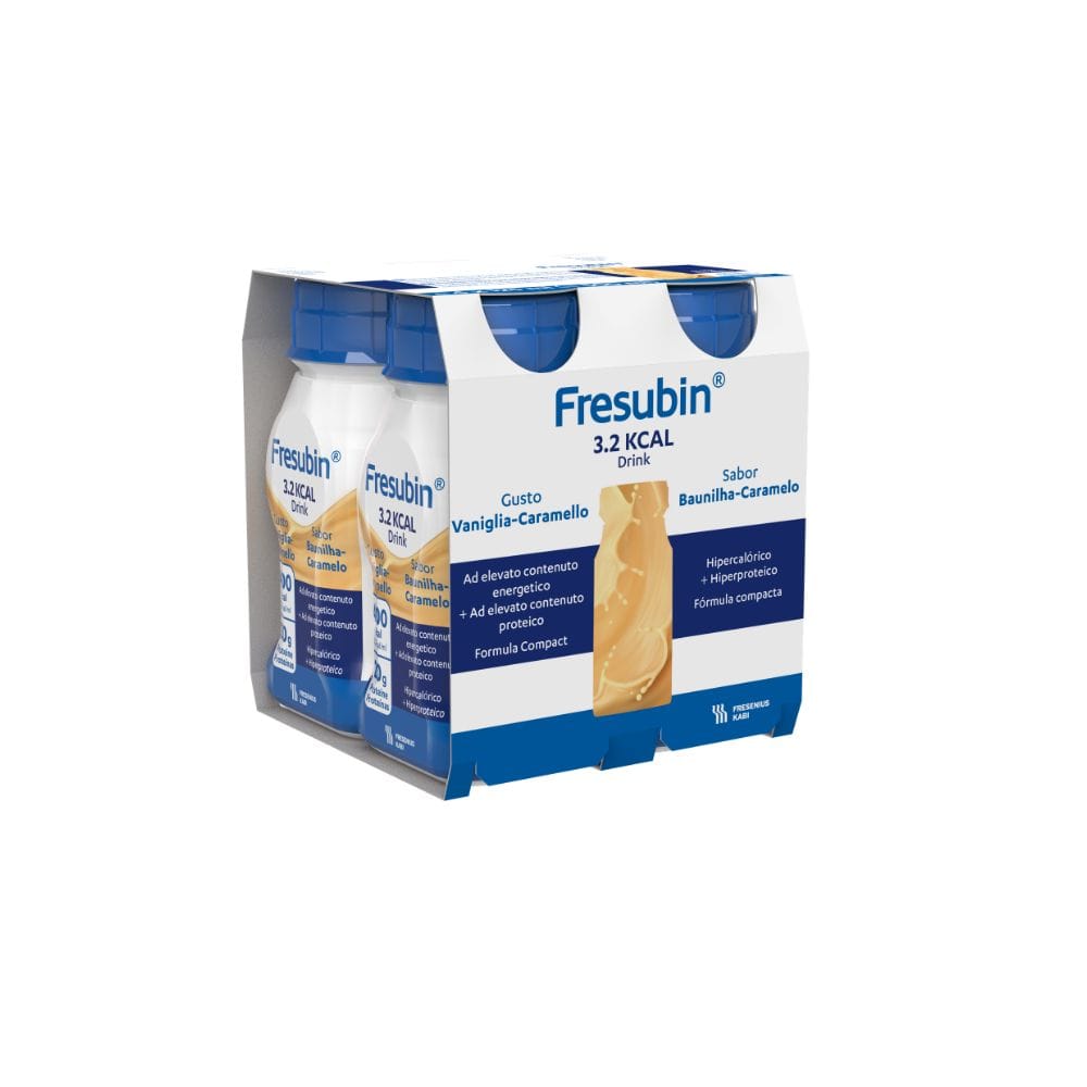 FRESUBIN 3,2KCAL DRINK VANIGLIA CARAMELLO 4 X 125 ML