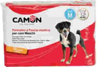 PANNOLINI A FASCIA CANI MASCHI MISURA 2 12 PEZZI