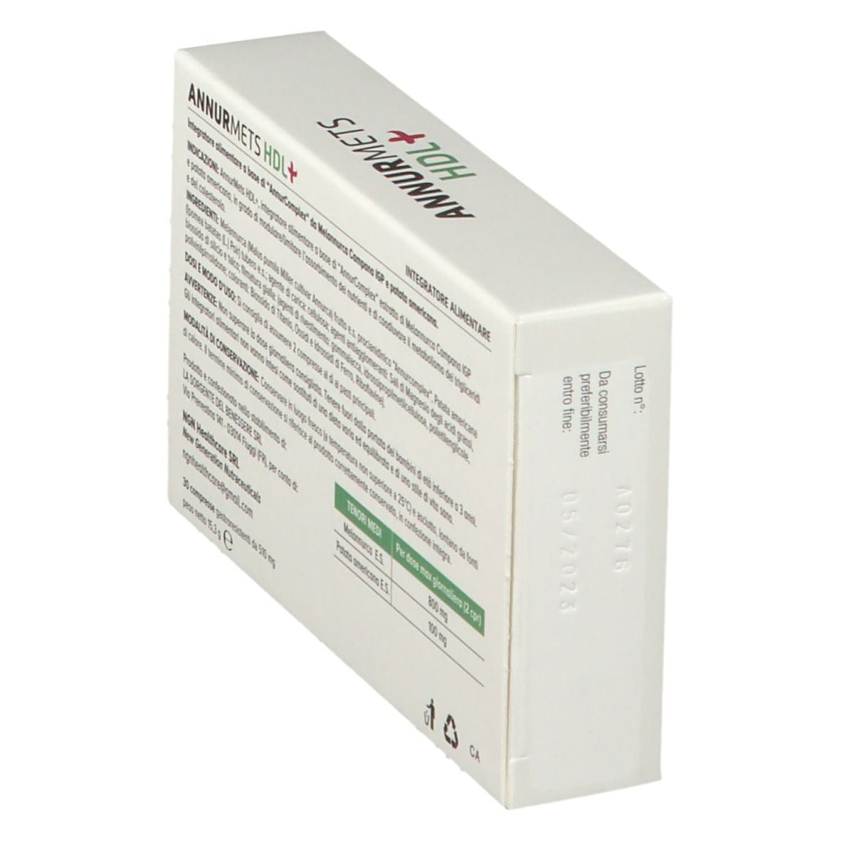 ANNURMETS HDL+ 30 COMPRESSE