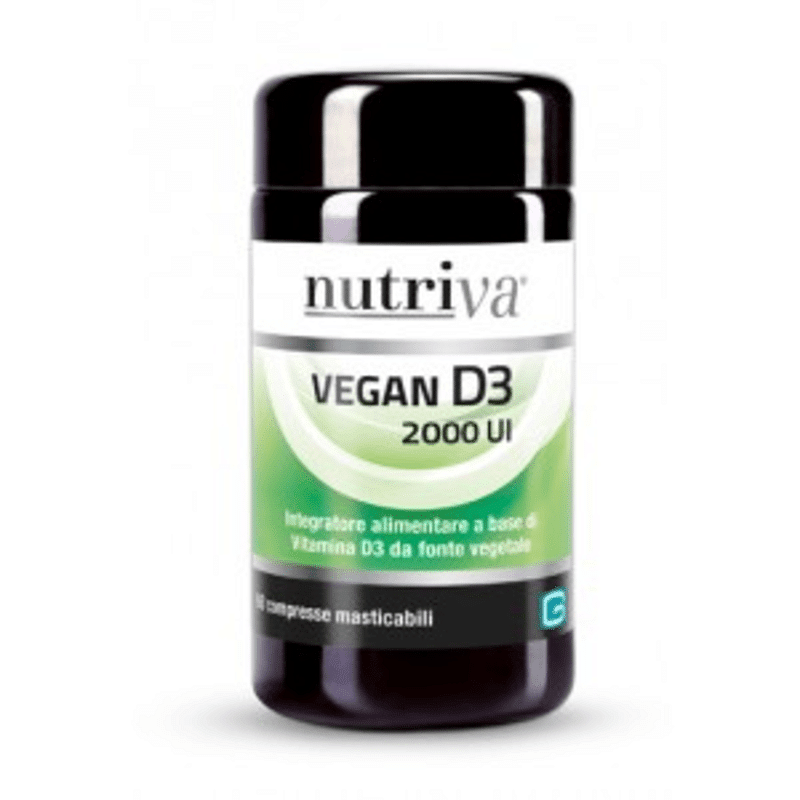 Nutriva Vegan D3 60 Compresse 2000 Ui