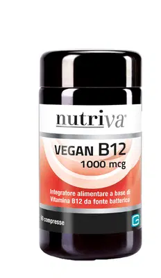 NUTRIVA VEGAN B12 60 COMPRESSE 1000MCG NUTRIVA VEGAN B12 60 COMPRESSE 1000MCG