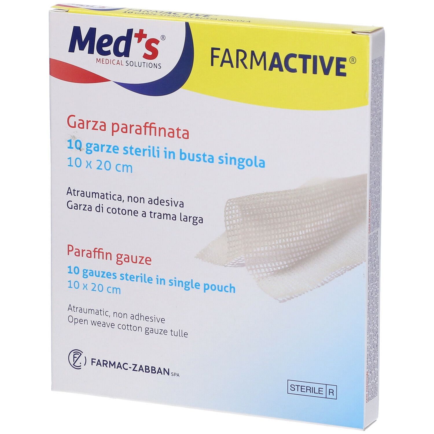 Garza Farmactive Paraffinata 10 X20 Cm