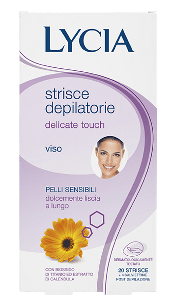 Lycia 20 Strisce Viso Delicate 12 Pezzi