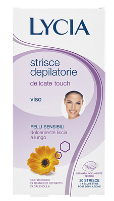 LYCIA 20 STRISCE VISO DELICATE 12 PEZZI