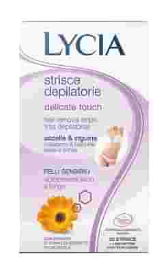 LYCIA STRISCE DEPILATORIE DELICATE TOUCH ASCELLE E INGUINE 20 PEZZI
