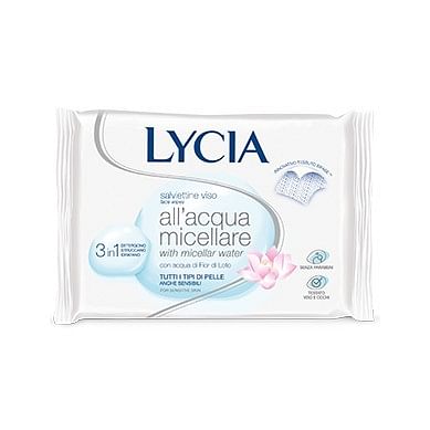 Lycia Salviette Struccanti Acqua Micellare 12 Pezzi