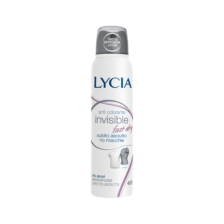 Lycia Spray Invisible Fast Dry 150 Ml