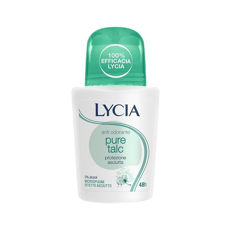 Lycia Roll On Pure Talc 50 Ml