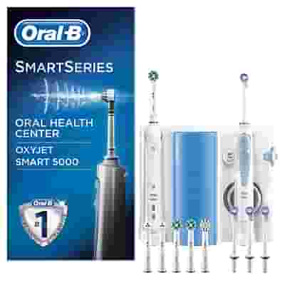 ORALB SMART SERIES ORAL CENTER OC601 IDROPULSORE OXYJET MD20 + SMART 5000