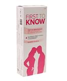 FIRST TO KNOW TEST DI GRAVIDANZA 2 PEZZI