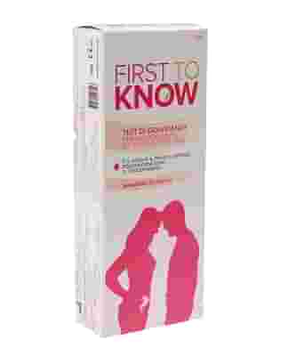 FIRST TO KNOW TEST DI GRAVIDANZA 2 PEZZI
