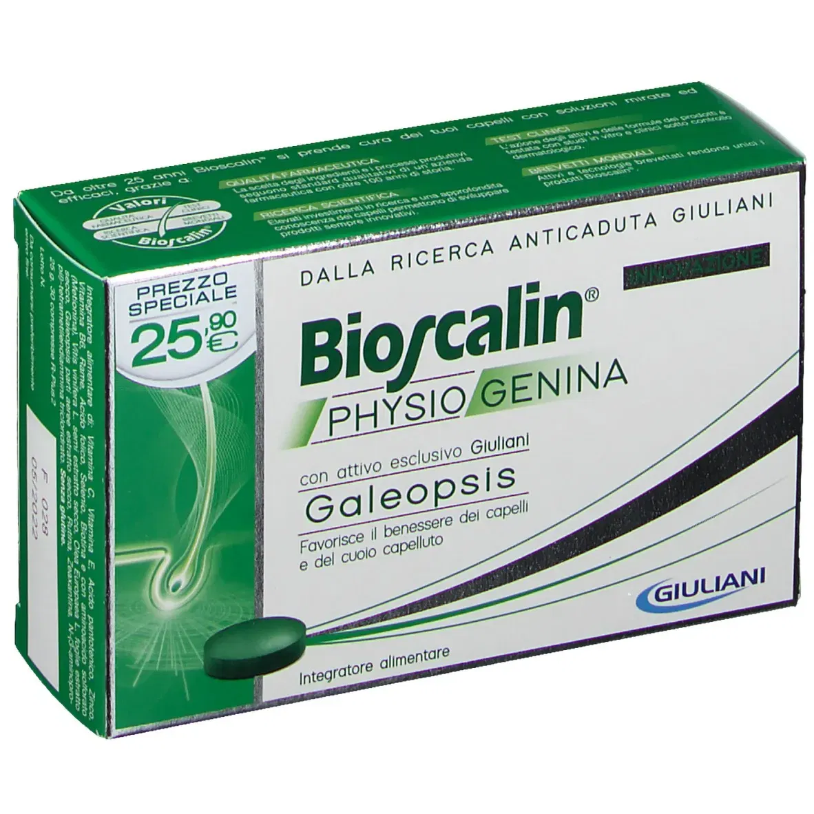 BIOSCALIN PHYSIOGENINA 30 COMPRESSE PREZZO SPECIALE