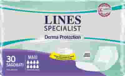 LINES SPECIALIST DERM PANNOLONE SAGOMATO MAXI 30 PEZZI