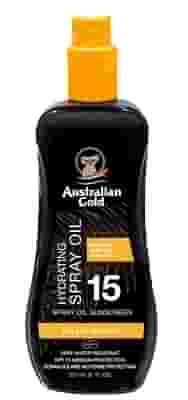 AUSTRALIAN GOLD PROTEZIONE SOLARE SPF 15 OIL SPRAY CON CAROTA 237 ML