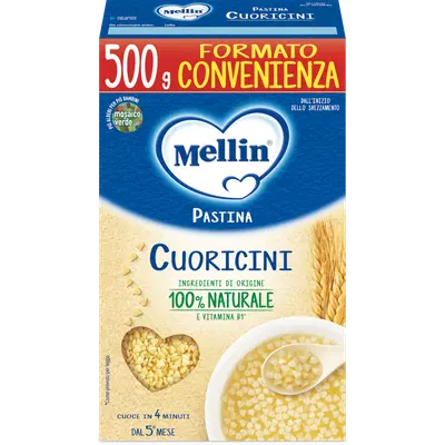 MELLIN CUORICINI 500 G MELLIN CUORICINI 500 G
