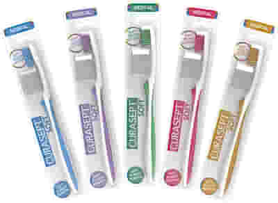 SPAZZOLINO CURASEPT SOFT MEDICAL VERDE