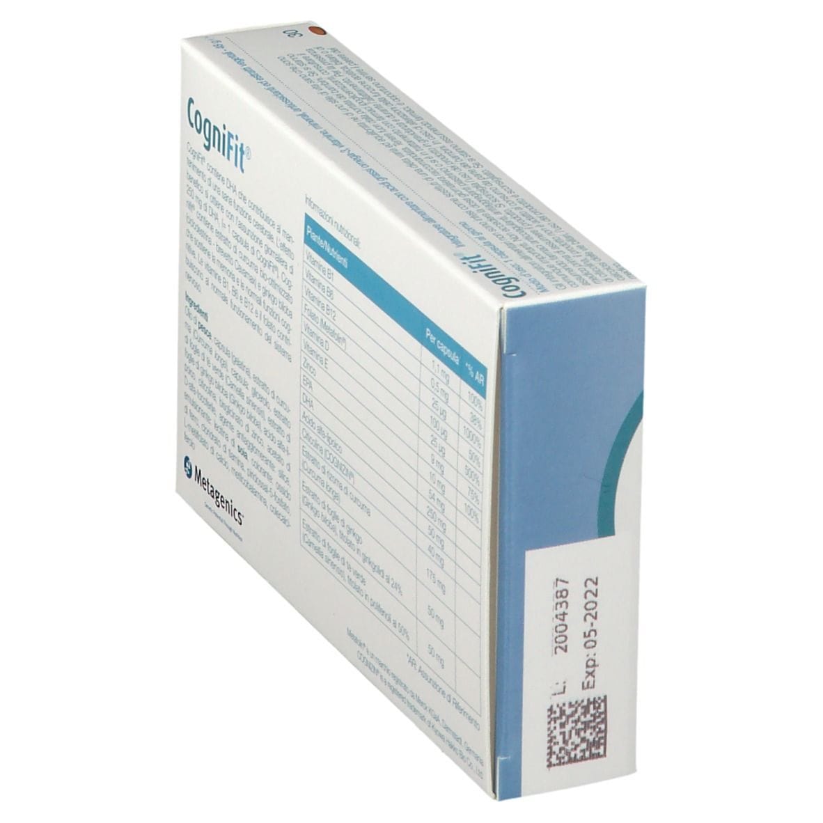 COGNIFIT 30 GELLULE SENZA GLUTINE, SENZA LATTOSIO