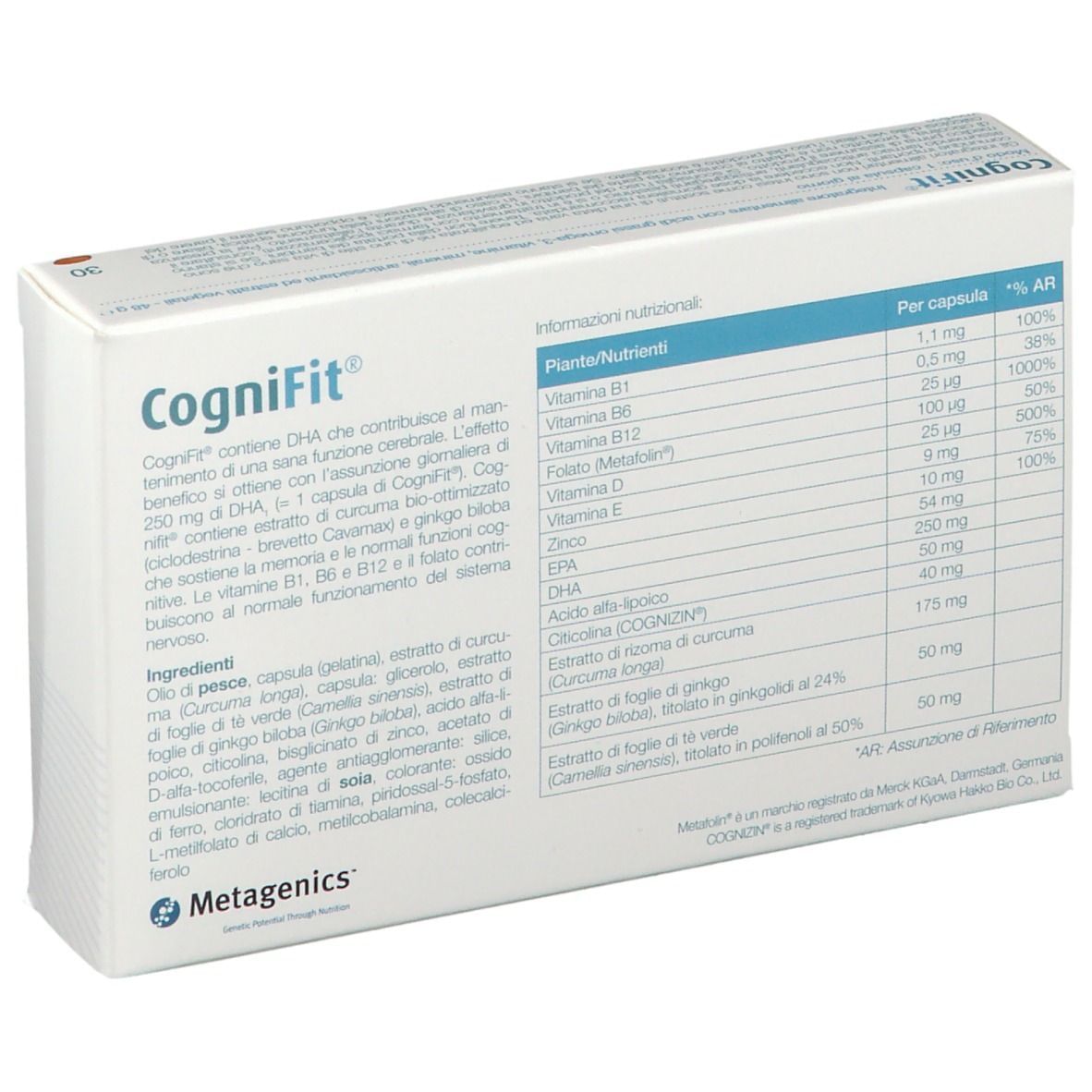 COGNIFIT 30 GELLULE