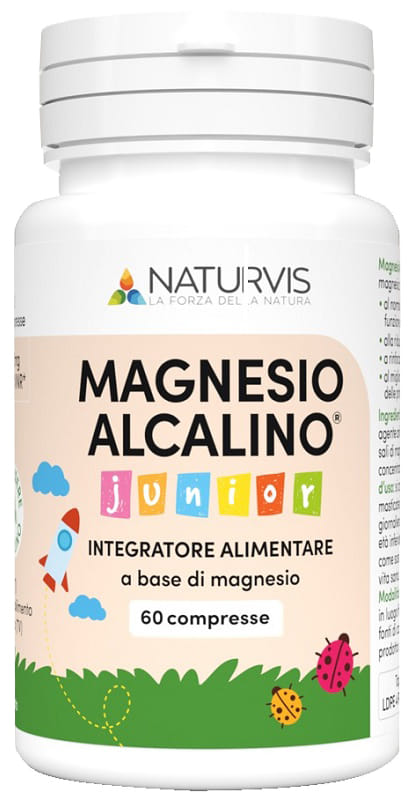 MAGNESIO ALCALINO JUNIOR 60 COMPRESSE