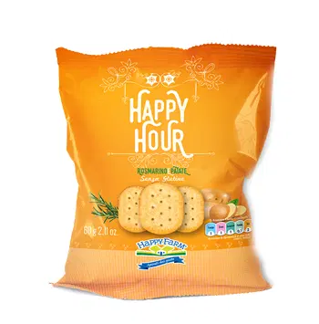 HAPPY FARM HAPPY HOUR ROSMARINO E PATATE 60 G HAPPY FARM HAPPY HOUR ROSMARINO E PATATE 60 G