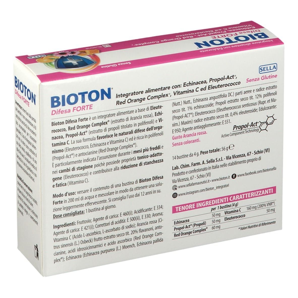 BIOTON DIFESA FORTE 14 BUSTINE