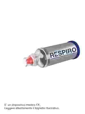DISTANZIATORE RESPIRO CAMERA PER INALAZIONE ANTISTATICA CON VALVOLA E MASCHERINA 0-2 ANNI RESPIRO
