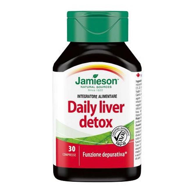 Jamieson Daily Liver Detox 30 Compresse