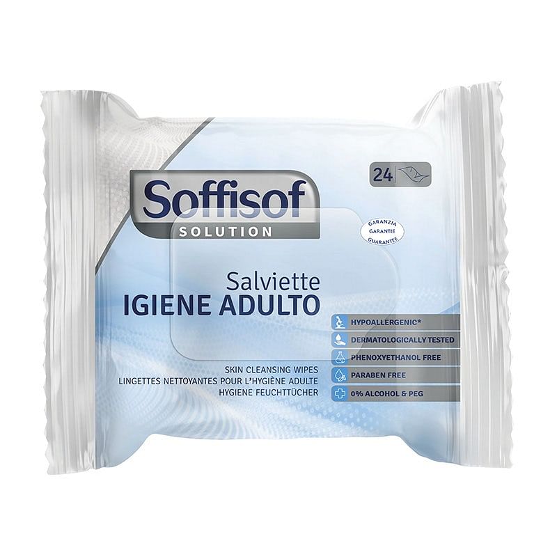 Soffisof Solution Salviettine Umidificate 24 Pezzi