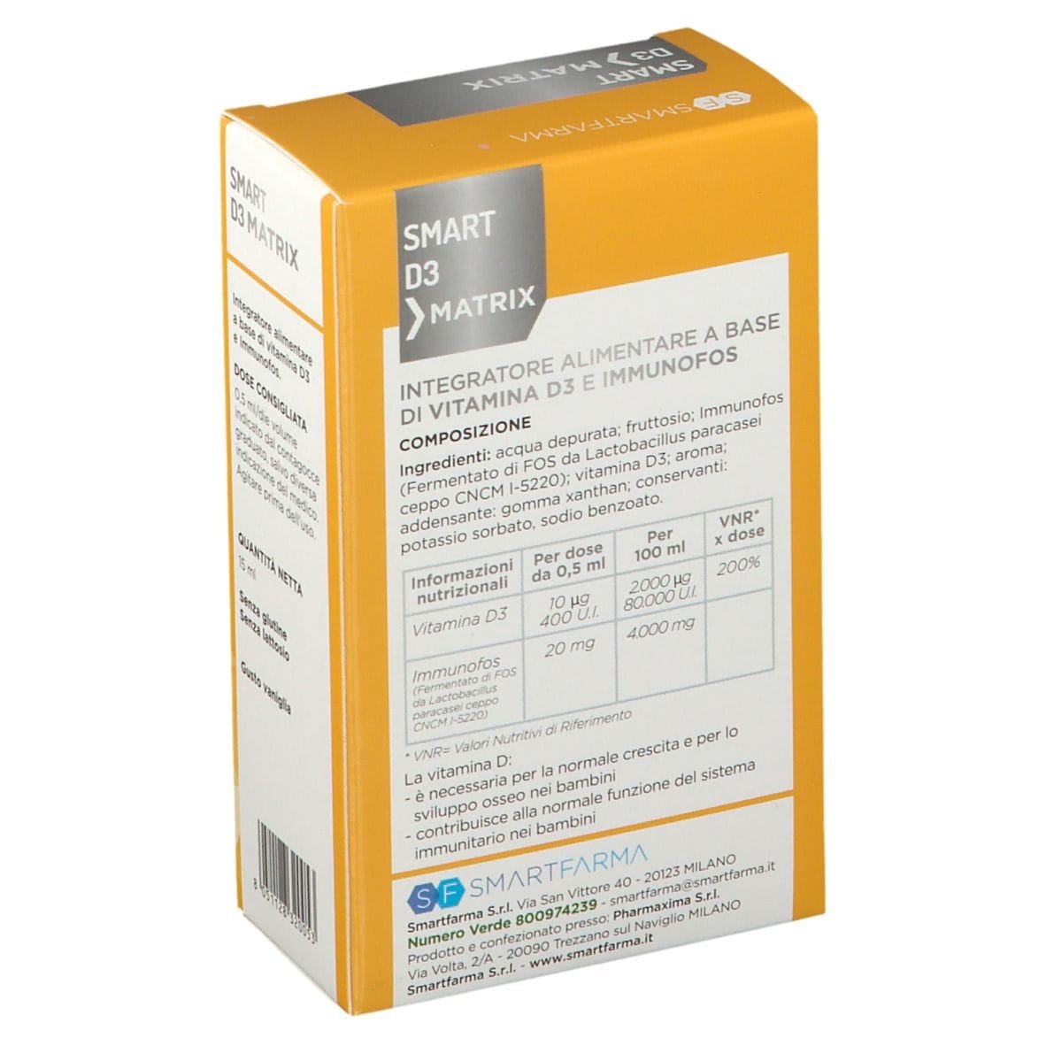 SMART D3 MATRIX GOCCE 15 ML