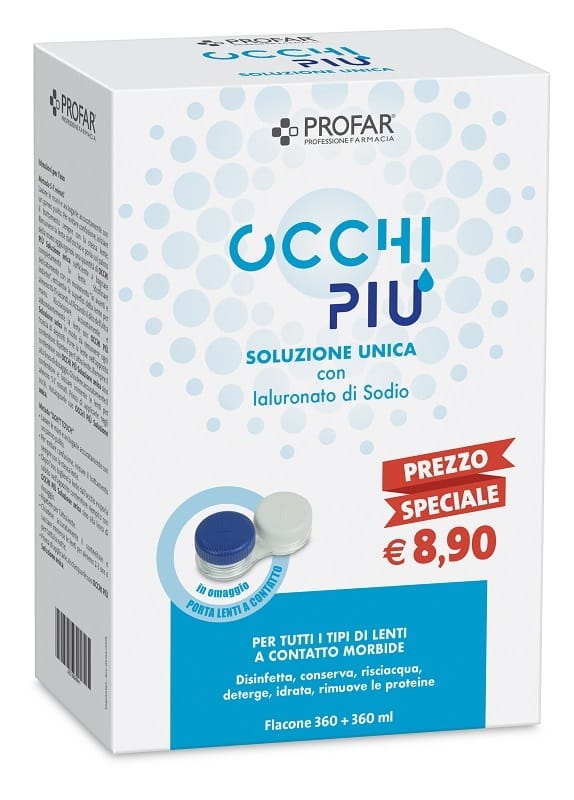 PROFAR OCCHIPIU' SOLUZIONE UNICA 2 FLACONI DA 360 ML CE