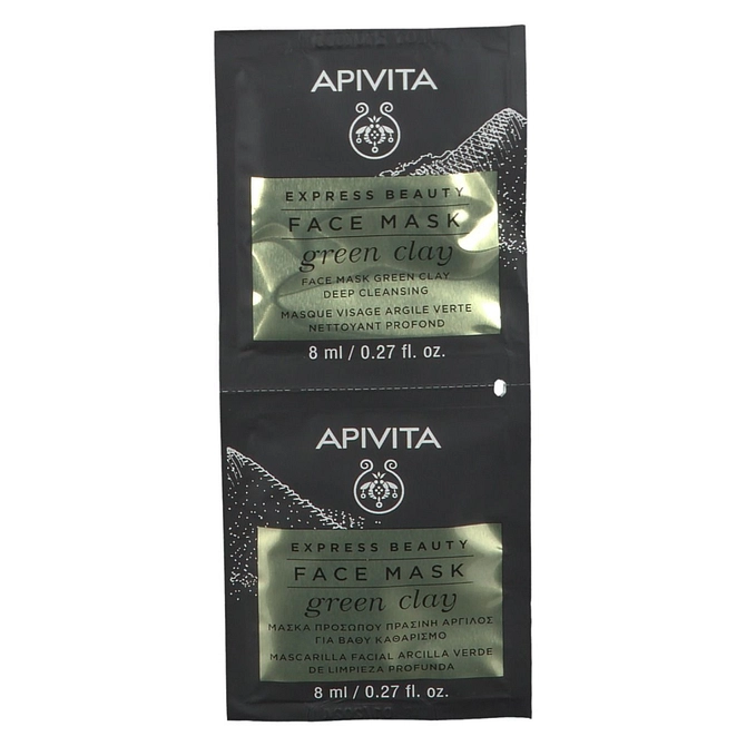 Apivita Express Green Clay 2 X 8 Ml