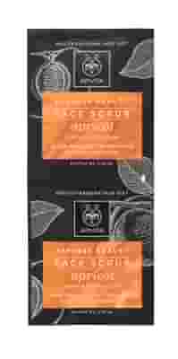 APIVITA EXPRESS BEAUTY FACE SCRUB APRICOT GENTLE EXFOLIATION 2 MASCHERE SCRUB X 8 ML