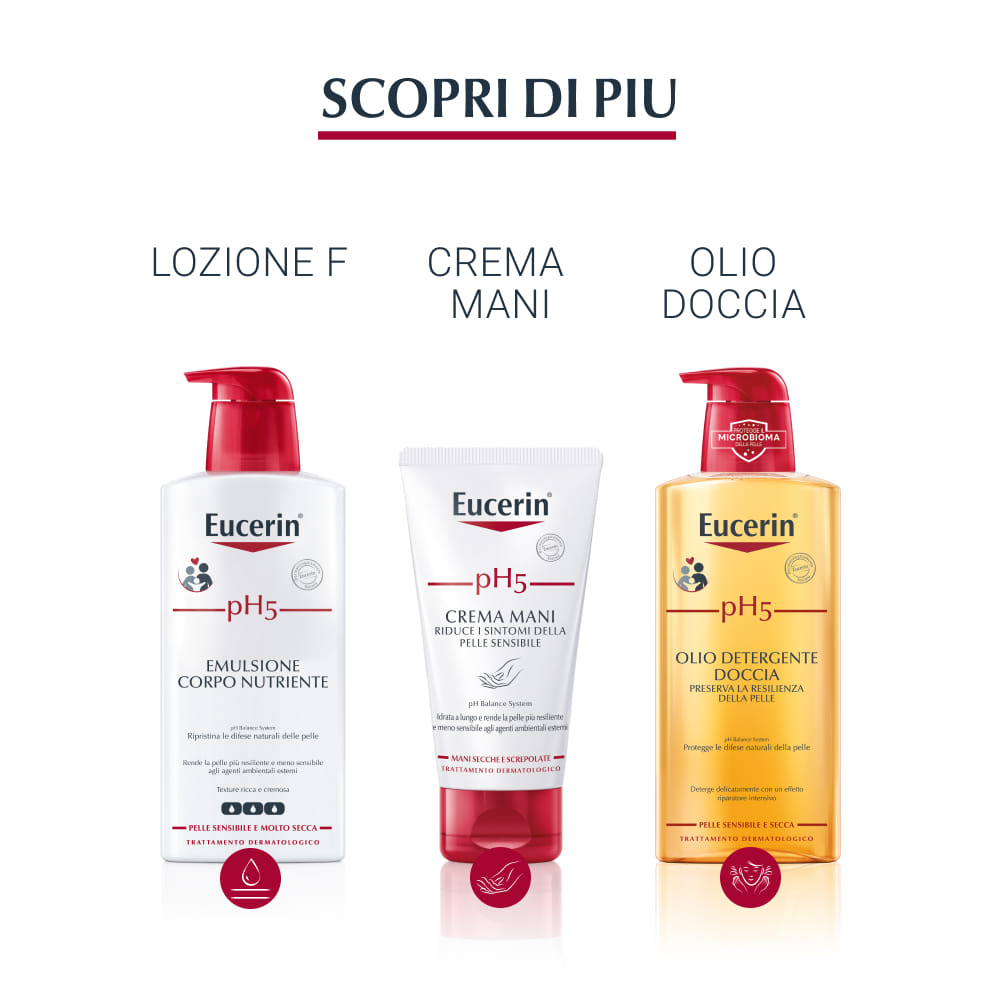 EUCERIN PH5 OLIO DETERGENTE MANI SECCHE E SCREPOLATE 250 ML