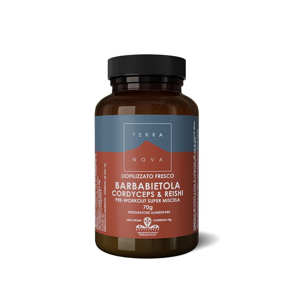 TERRANOVA BARBABIETOLA CORDYCEPS & REISHI PREWORKOUT 70 G