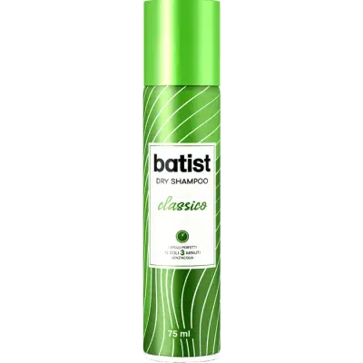 BATIST DRY SHAMPOO CLASSICO 75 ML BATIST DRY SHAMPOO CLASSICO 75 ML