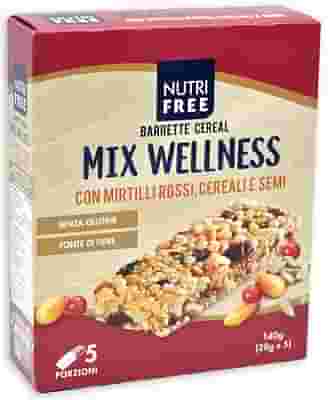 NUTRIFREE BARRETTE CEREAL MIX WELLNESS 28 G X 5