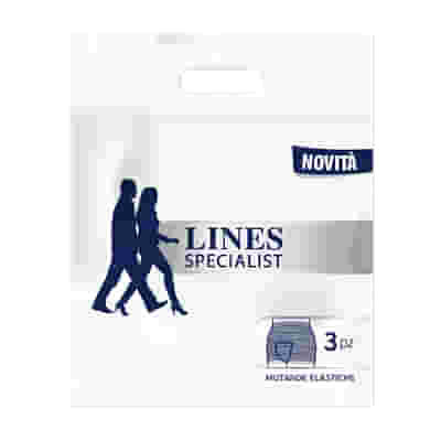 LINES SPECIALIST MUTANDA ELASTICA S 3 PEZZI