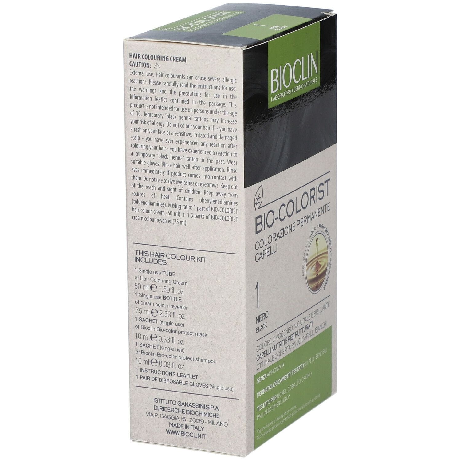 BIOCLIN BIO COLORIST 1 NERO