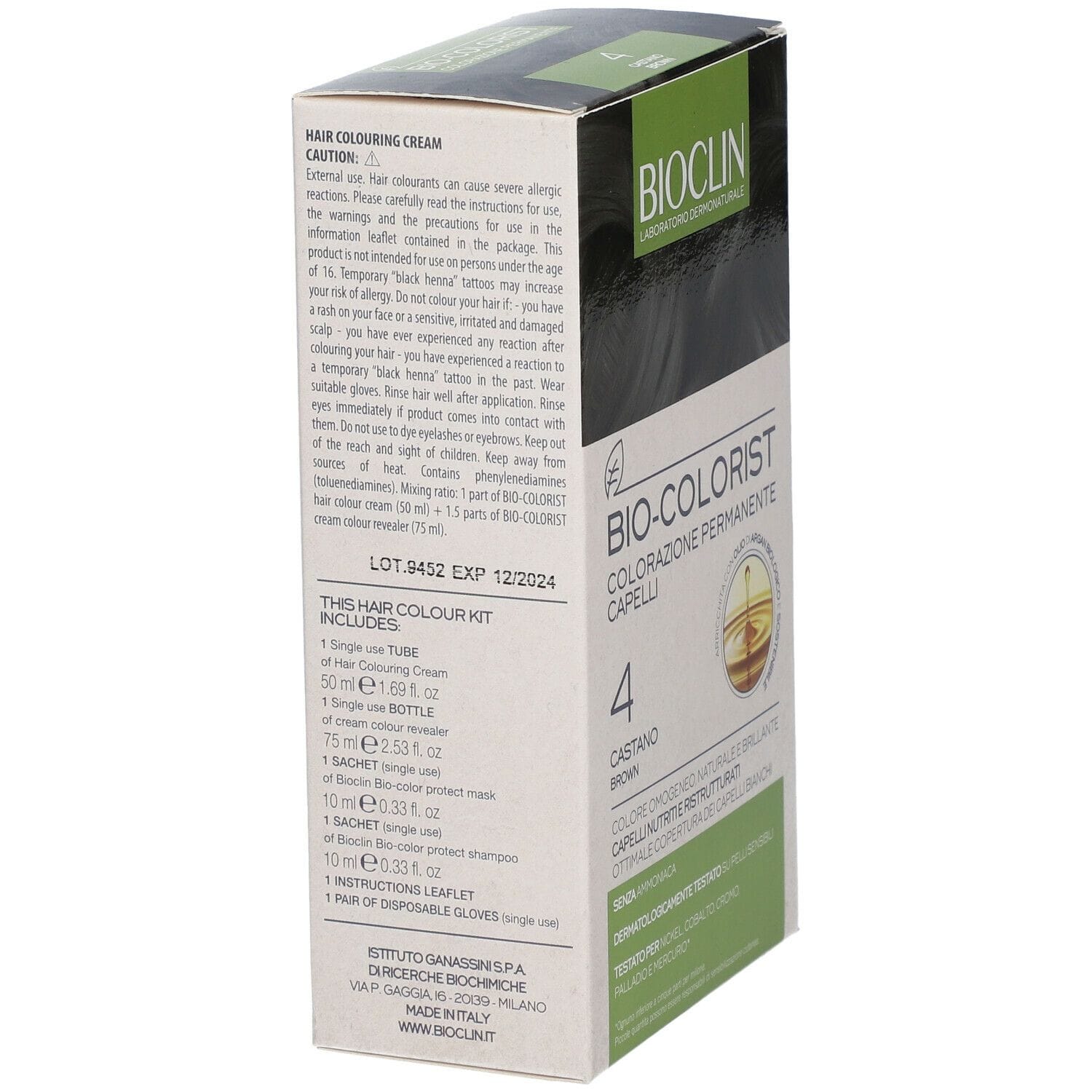 BIOCLIN BIO COLORIST 4 CASTANO