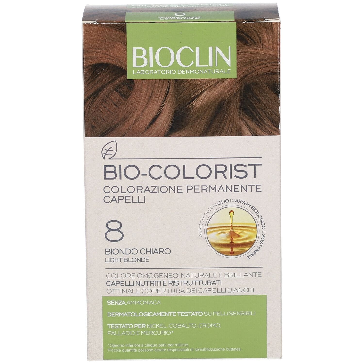 BIOCLIN BIO COLORIST 8 BIONDO CHIARO