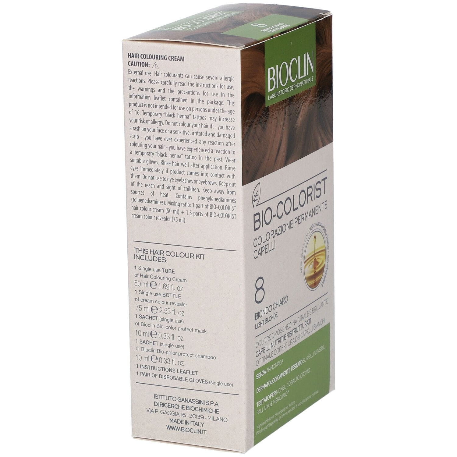 BIOCLIN BIO COLORIST 8 BIONDO CHIARO