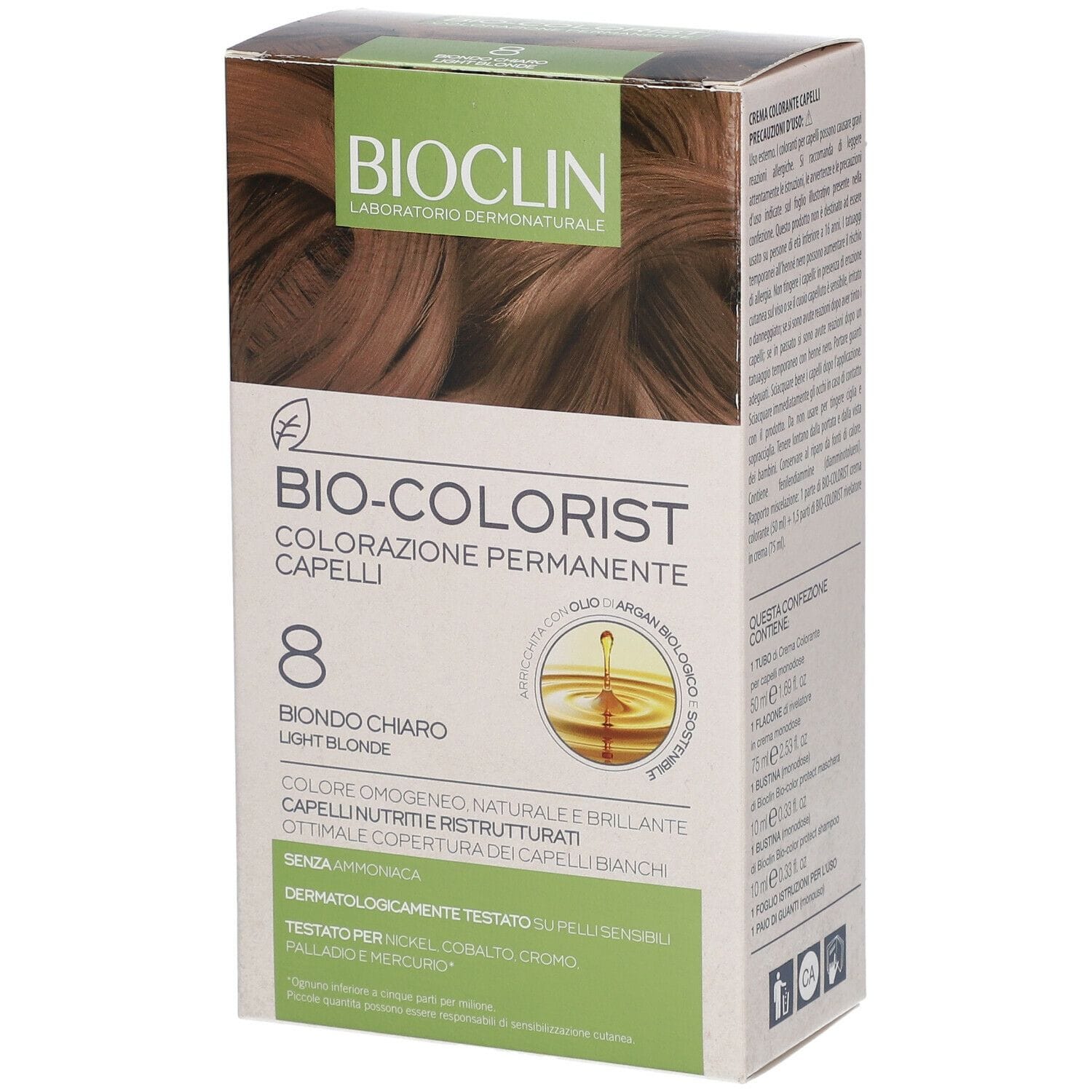 BIOCLIN BIO COLORIST 8 BIONDO CHIARO