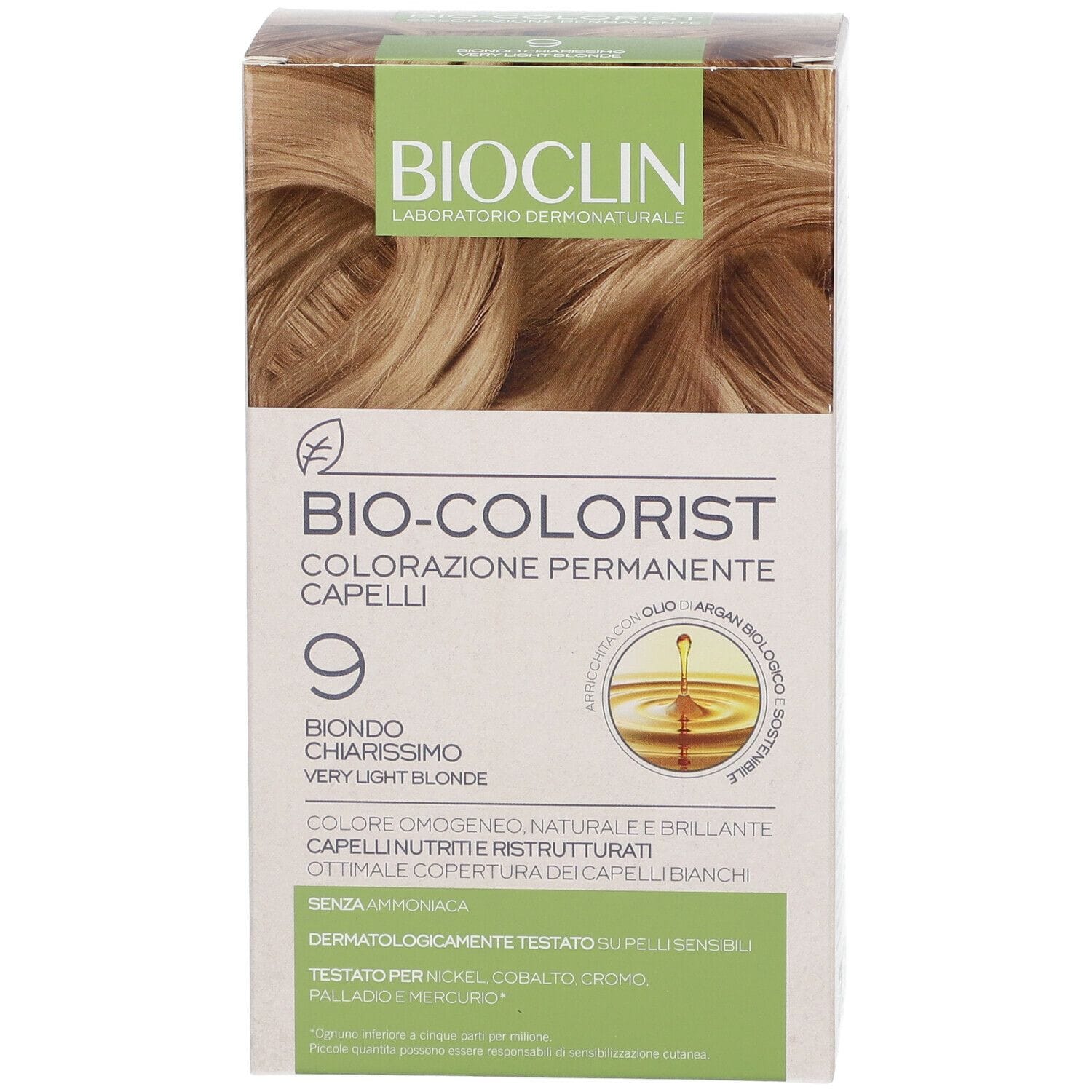 BIOCLIN BIO COLORIST 9 BIONDO CHIARISSIMO