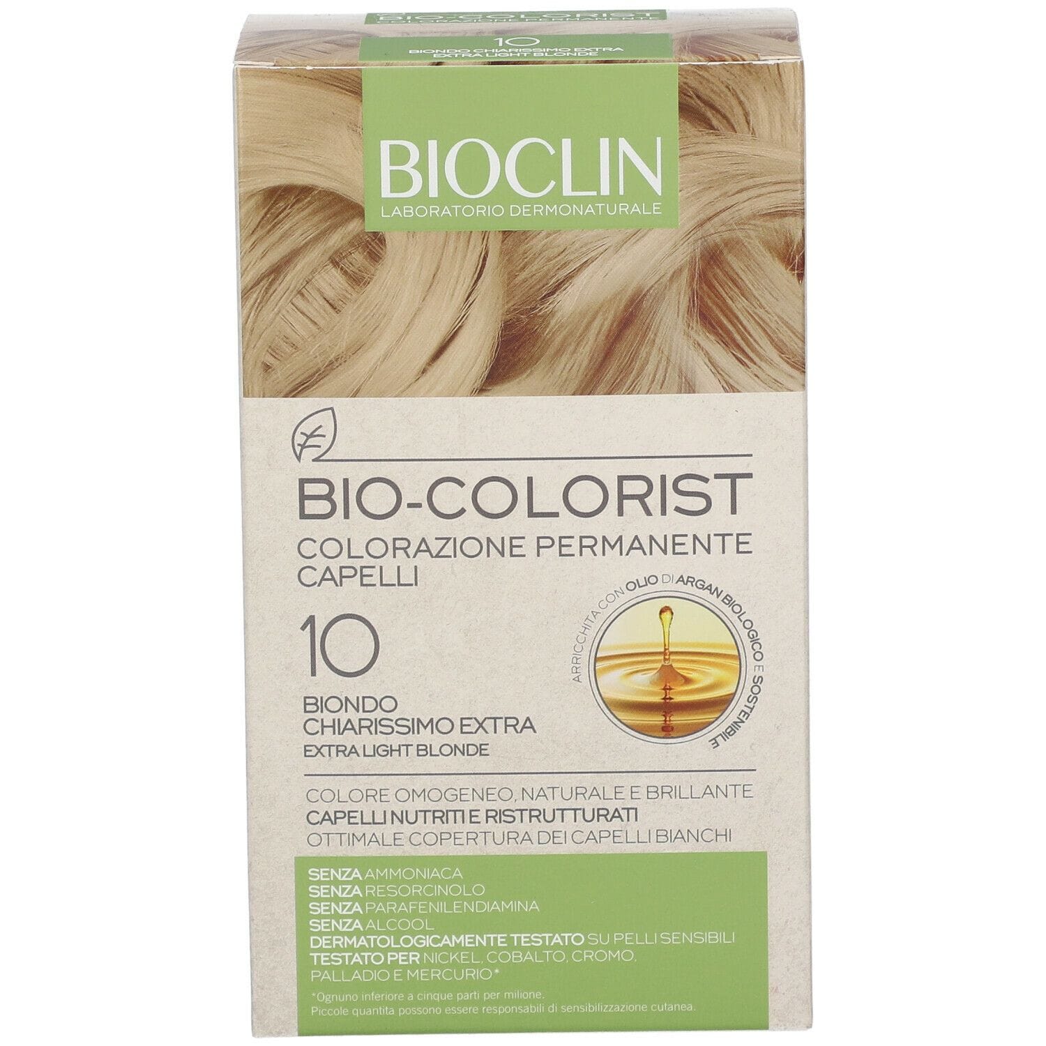 BIOCLIN BIO COLORIST 10 BIONDO CHIARISSIMO EXTRA