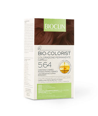 BIOCLIN BIO COLORIST 5,64 CASTANO CHIARO ROSSO RAME TIZIANO