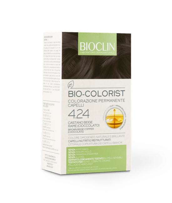 BIOCLIN BIO COLORIST 4,24 CASTANO BEIGE RAME CIOCCOLATO