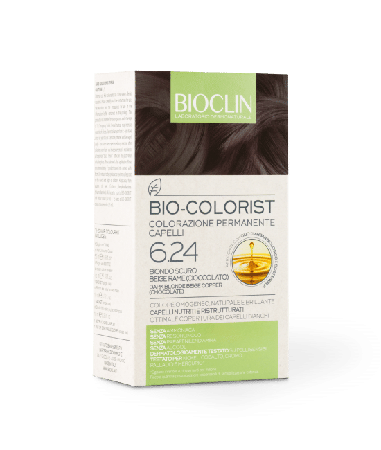 BIOCLIN BIO COLORIST 6,24 BIONDO SCURO BEIGE RAME