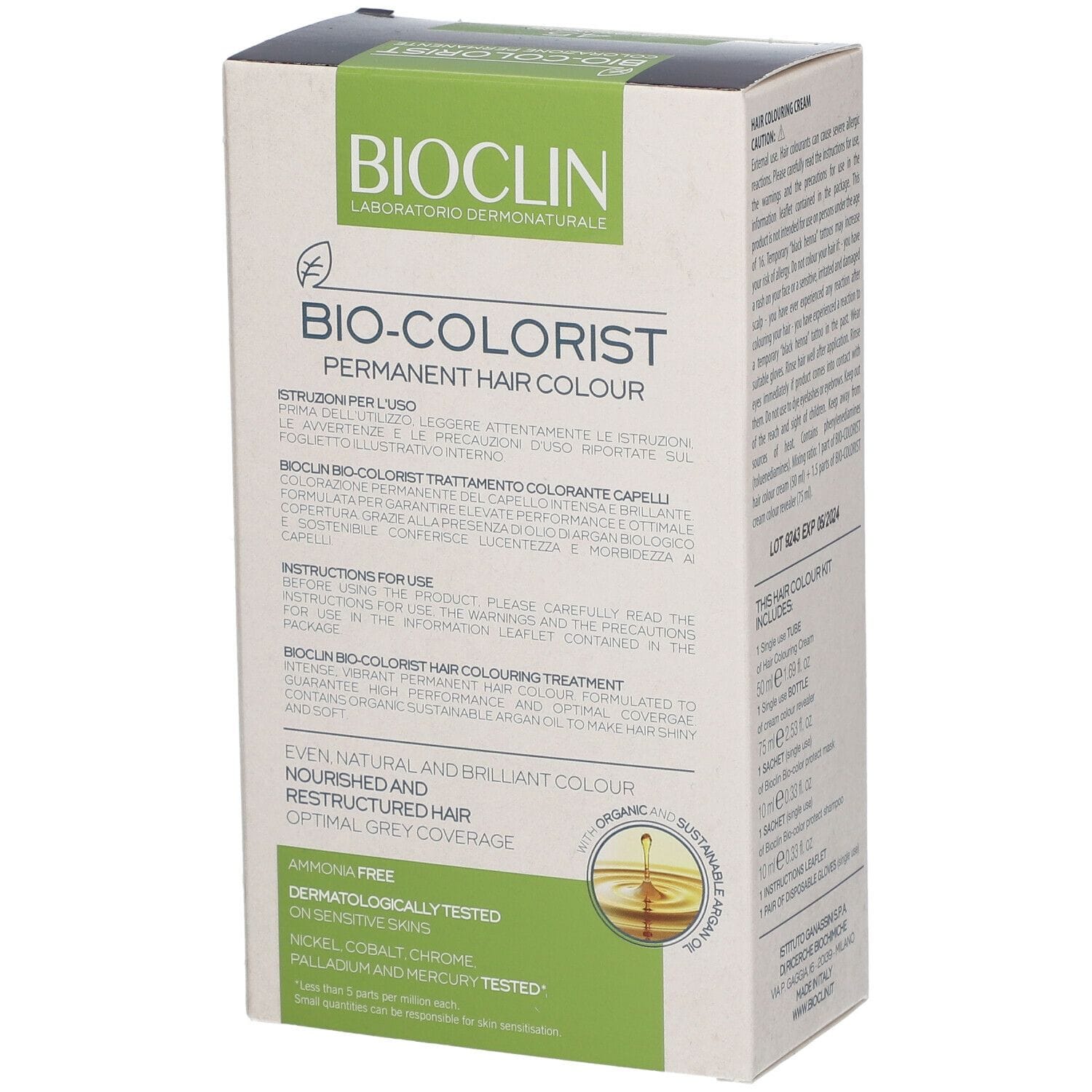 BIOCLIN BIO COLORIST 4,5 CASTANO MOGANO